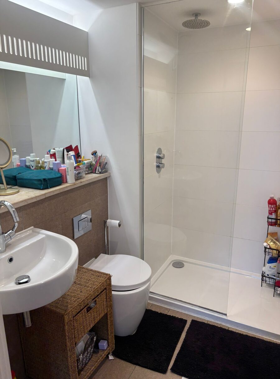 Bathroom after cleaning